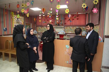 بازدید دبیرکل نهاد از کتابخانه شهید باهنر شهرستان بهار