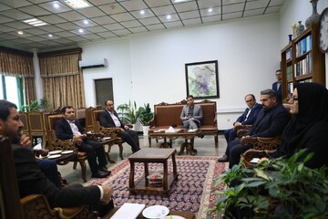 دیدار دبیرکل نهاد با استاندار همدان