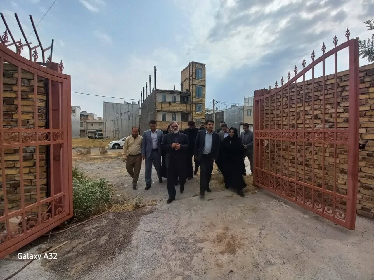 بازدید معاون سیاسی، امنیتی و اجتماعی استانداری لرستان از پروژه عمرانی کتابخانه عمومی سلسله