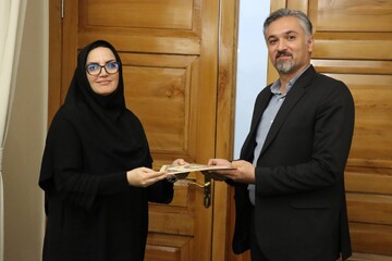 مراسم معارفه حامد اسماعیلی سرپرست اداره کل فناوری اطلاعات