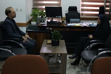 دیدار با مدیرکل دفتر امور بانوان استانداری