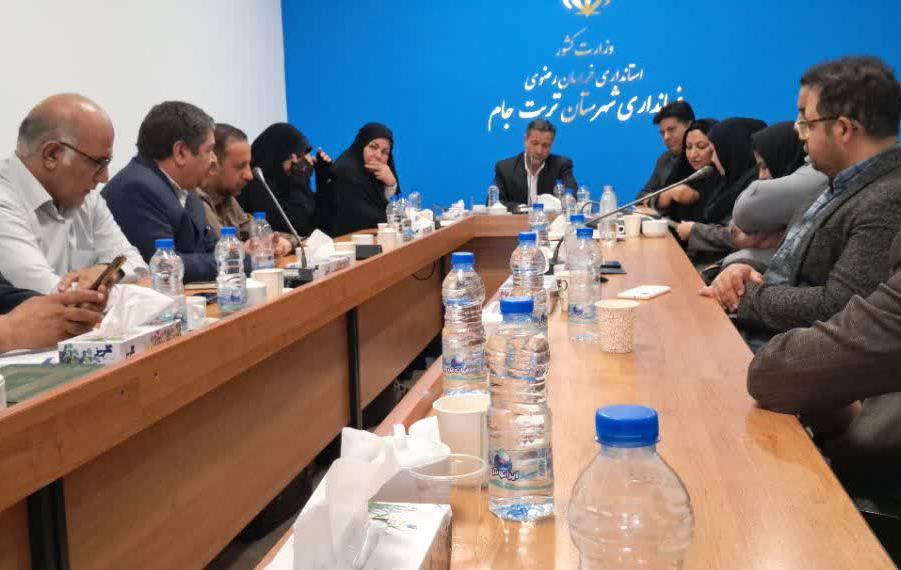 جلسه انجمن کتابخانههای عمومی شهرستان تربتجام برگزار شد