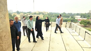 بازدید دبیرکل نهاد از کتابخانه مرکزی هرمزگان