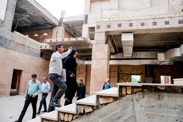 بازدید دبیرکل نهاد از کتابخانه مرکزی هرمزگان