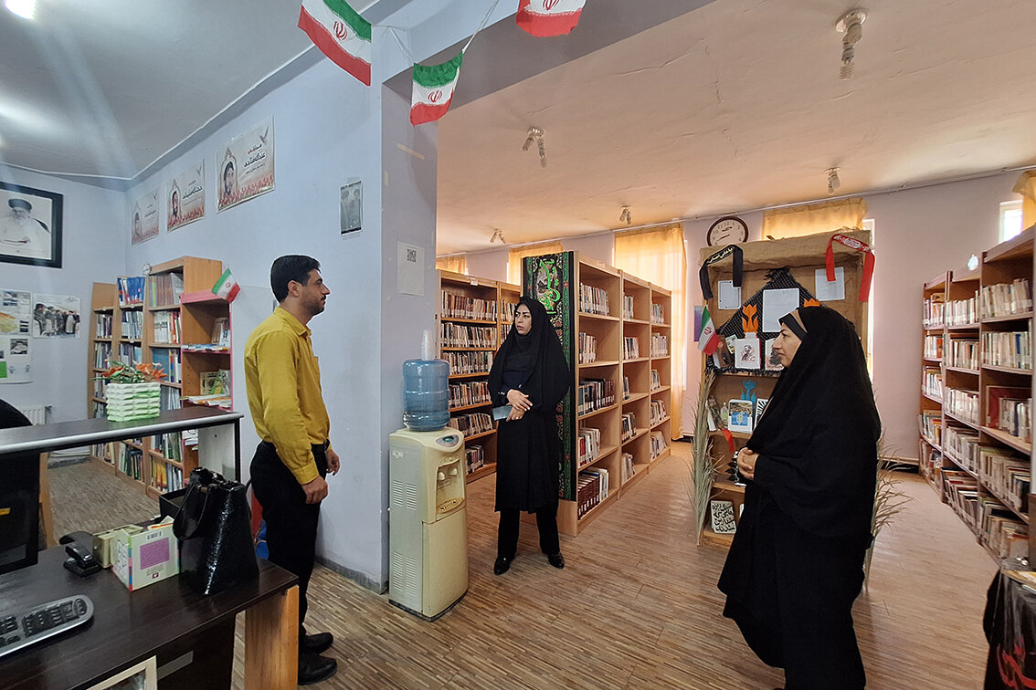 بازدید میدانی از ظرفیت‌ها و پروژه‌های عمرانی کتابخانه‌های عمومی شهرستان مهران