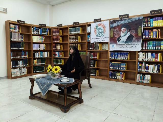 مراسم اربعین شهدای اقتدار ایران اسلامی در کتابخانه عمومی شهید شاهچراغی دامغان