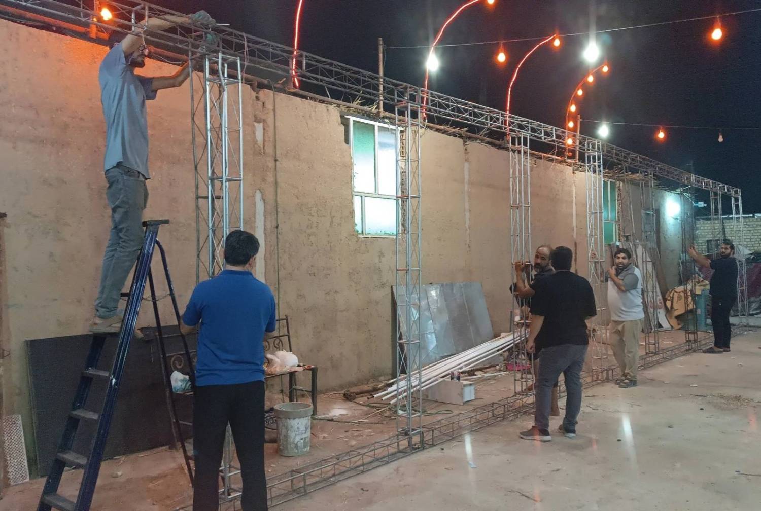 موکب اربعین مرز چذابه