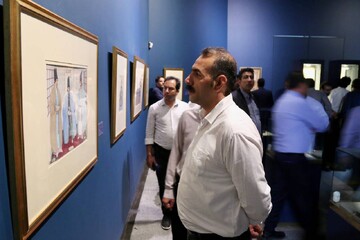 بازدید کتابداران کتابخانه‌های سیار با همراهی دبیرکل نهاد از موزه ملی ملک و آثار منتخب گنجینه حرم مطهر رضوی