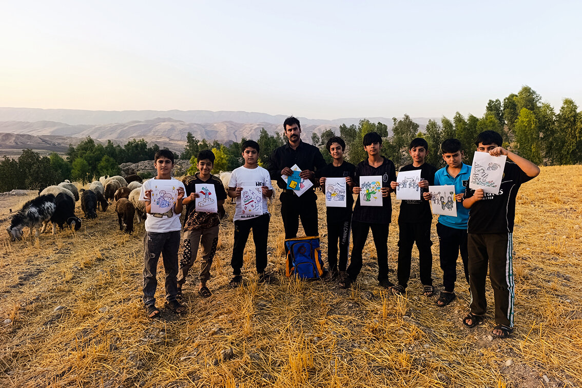 روایت یک کتابدار از طرح «کوله عشایر» در درهشهر