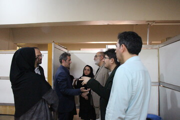 بازدید دبیرکل نهاد کتابخانه‌های عمومی کشور از  کتابخانه محقق حلی تهران