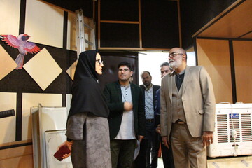 بازدید دبیرکل نهاد کتابخانه‌های عمومی کشور از  کتابخانه محقق حلی تهران