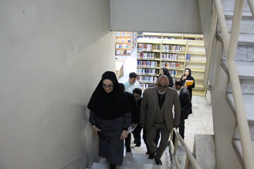 بازدید دبیرکل نهاد کتابخانه‌های عمومی کشور از  کتابخانه محقق حلی تهران
