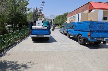 آماده سازی موکب تمرچین