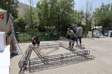 آماده سازی موکب تمرچین