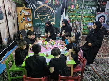آغاز به کار موکب فرهنگی اداره کل کتابخانه های عمومی کردستان در مرز باشماق