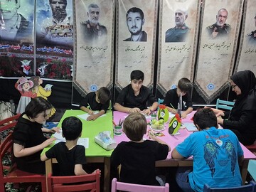 آغاز به کار موکب فرهنگی اداره کل کتابخانه های عمومی کردستان در مرز باشماق