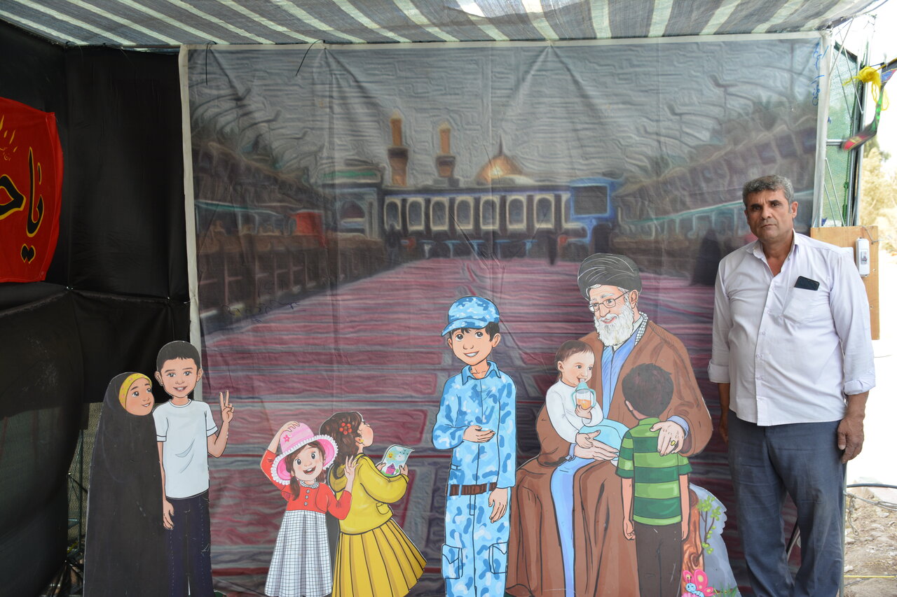 آغاز فعالیت موکب فرهنگی اداره‌کل کتابخانه‌های عمومی استان کرمانشاه در مرز خسروی