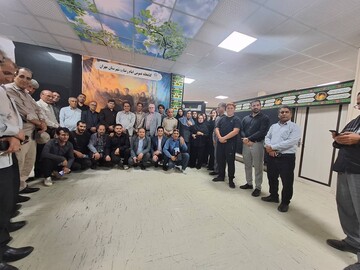 بازدید استاندار ایلام از موکب اداره کل کتابخانه های عمومی ایلام در مرز مهران