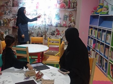 خدمت رسانی موکب کتابخانه‌های عمومی امام رضا (ع) شهر مهران به زوار اربعین سید و سالار شهیدان (ع)