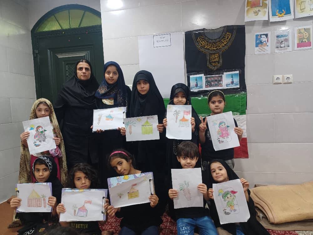 برپایی موکب شهدای پارسیان در ایام اربعین حسینی