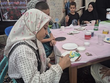 فعالیتهای فرهنگی -خدماتی اداره کل کتابخانه های عمومی استان کردستان در موکب مرز باشماق