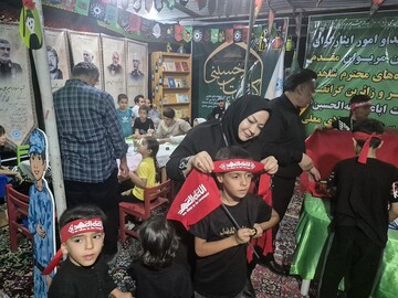 فعالیتهای فرهنگی -خدماتی اداره کل کتابخانه های عمومی استان کردستان در موکب مرز باشماق
