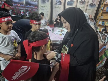 فعالیتهای فرهنگی -خدماتی اداره کل کتابخانه های عمومی استان کردستان در موکب مرز باشماق