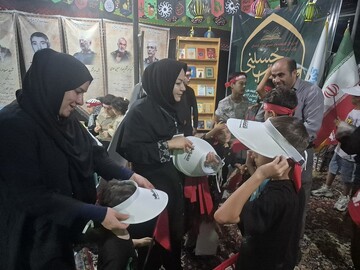 فعالیتهای فرهنگی -خدماتی اداره کل کتابخانه های عمومی استان کردستان در موکب مرز باشماق