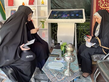 خوانش کتاب در موکب «کتاب حسینی»