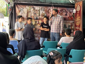 نقالی و پرده خوانی در موکب «کتاب حسینی»