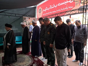 نماز جماعت در موکب «کتاب حسینی»