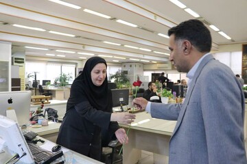 بازدید سرپرست اداره کل کتابخانه های عمومی خراسان رضوی از روزنامه خراسان