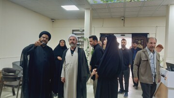 بازدید امام جمعه ایلام از موکب امام رضا مهران