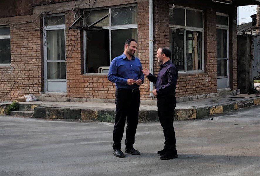 مدیرکل راه و شهرسازی گیلان و شهردار رشت، از بزرگترین پروژه فرهنگی شمال کشور بازدید کردند