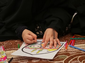 موکب کتابخانه های عمومی یزد در مسیر اربعین حسینی