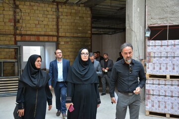 بازدید دبیرکل نهاد از پروژه کتابخانه مرکزی کرمانشاه
