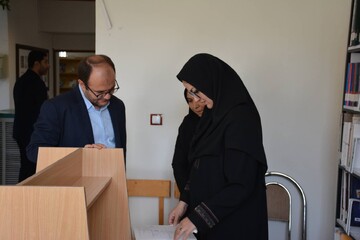 بازدید دبیرکل نهاد از کتابخانه استقلال کرمانشاه