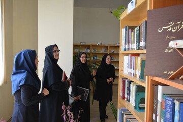 بازدید دبیرکل نهاد از کتابخانه امیرکبیر کرمانشاه