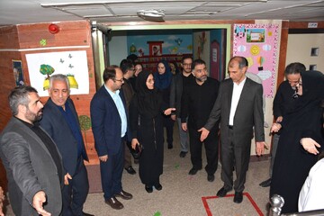 بازدید دبیرکل نهاد از کتابخانه امیرکبیر کرمانشاه