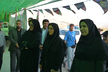 بازدید دبیرکل نهاد از موکب شهرستان های اسلام‌آباد غرب،سرپل ذهاب، مرز خسروی