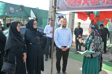 بازدید دبیرکل نهاد از موکب شهرستان های اسلام‌آباد غرب،سرپل ذهاب، مرز خسروی
