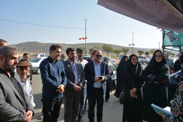 بازدید دبیرکل نهاد از موکب شهرستان های اسلام‌آباد غرب،سرپل ذهاب، مرز خسروی