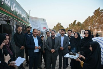 بازدید دبیرکل نهاد از موکب شهرستان های اسلام‌آباد غرب،سرپل ذهاب، مرز خسروی