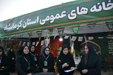 بازدید دبیرکل نهاد از موکب شهرستان های اسلام‌آباد غرب،سرپل ذهاب، مرز خسروی