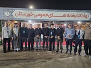 معاون پژوهش، برنامه‌ریزی و فناوری اطلاعات نهاد از  موکب مرز شلمچه بازدید کرد