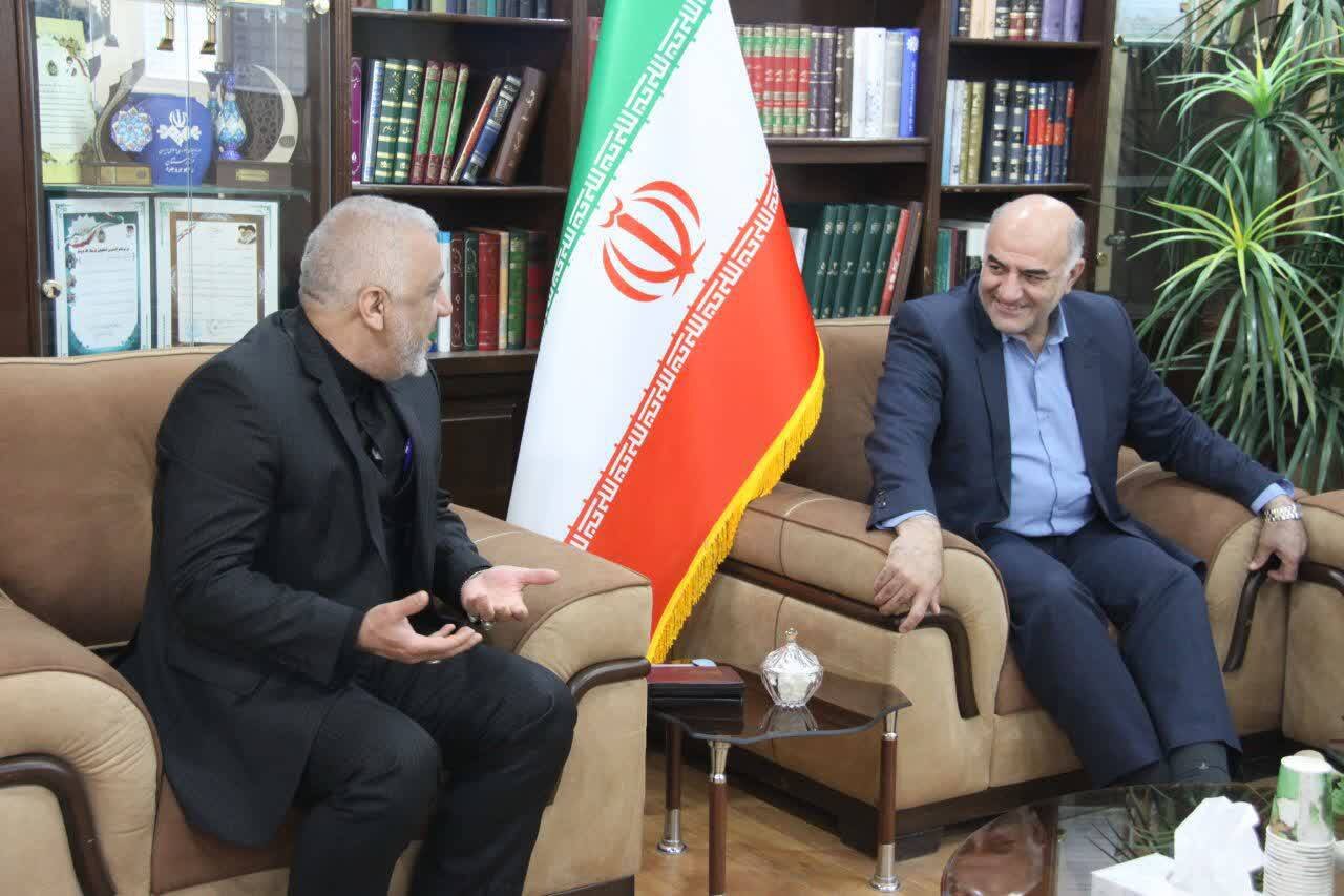 سرپرست اداره‌کل کتابخانه‌های عمومی لرستان با معاون استاندار و فرماندار ویژه شهرستان بروجرد دیدار کرد