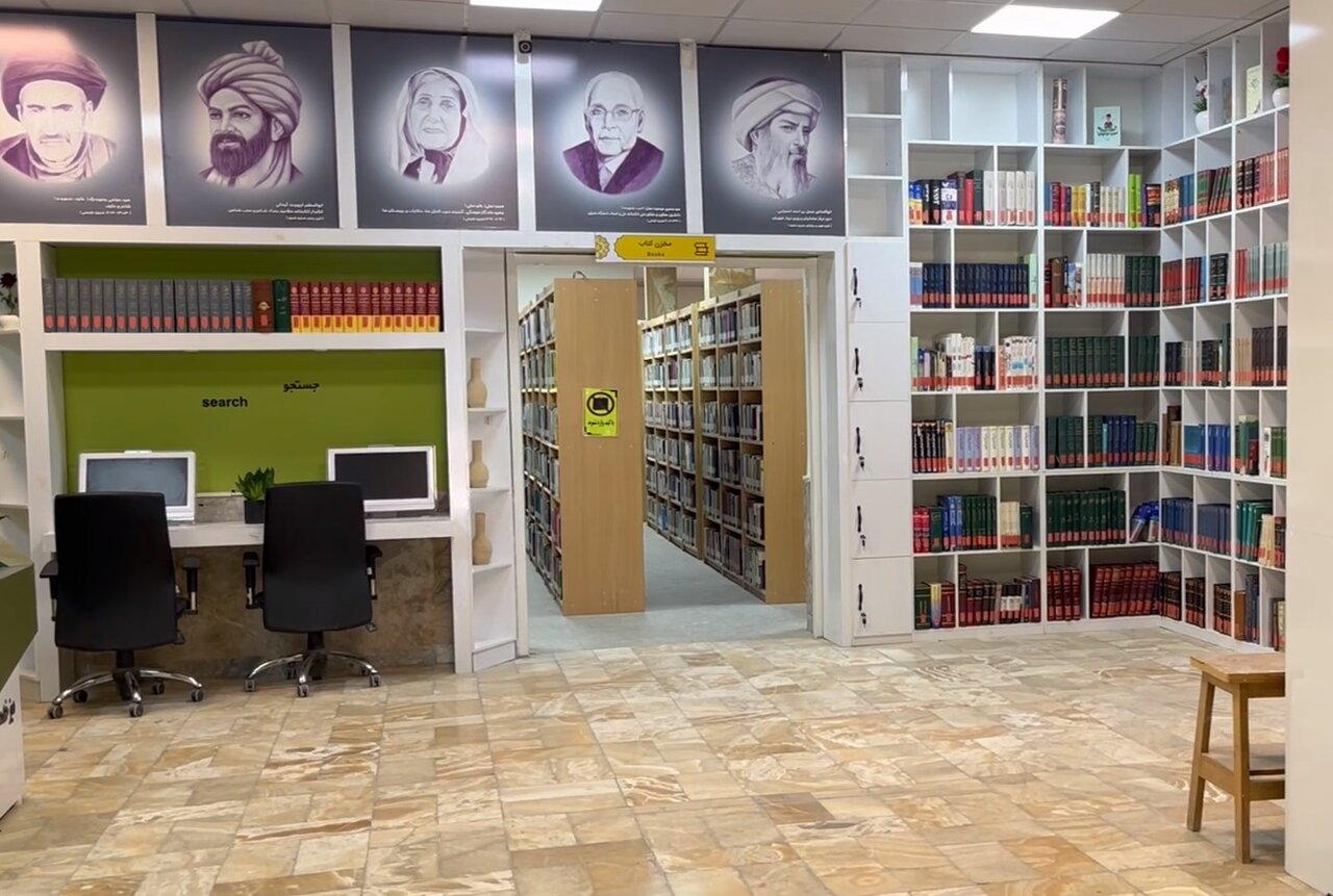 کتابخانه علامه دهخدا؛ با ظاهری نو و امکاناتی مدرن