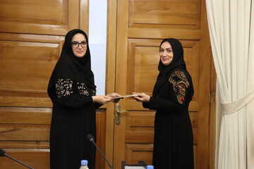 تودیع و معارفه معاون اداری و مالی نهاد