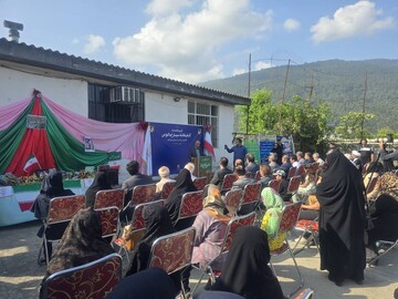 افتتاح اولین کتابخانه سیار مازندران در چالوس