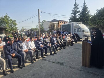 افتتاح اولین کتابخانه سیار مازندران در چالوس